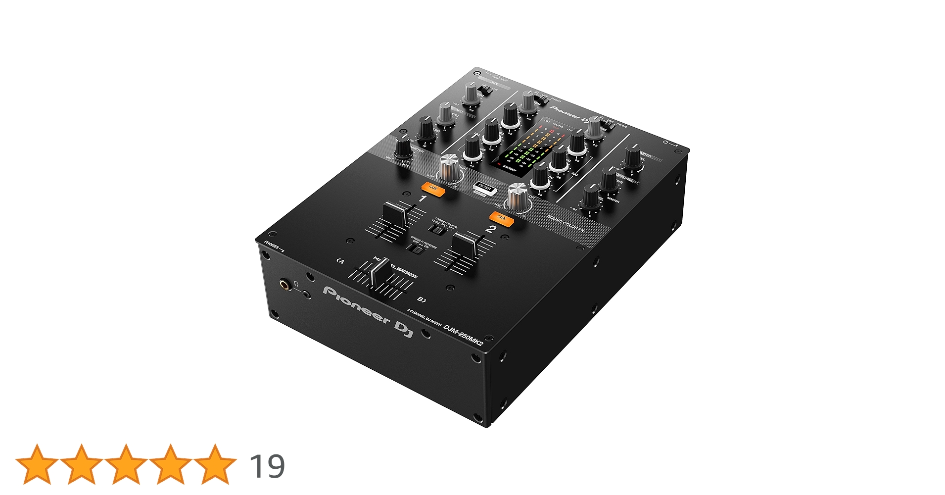 Pioneer DJ M-250MK2 20-20000Hz Black Audio Mixer - Audio