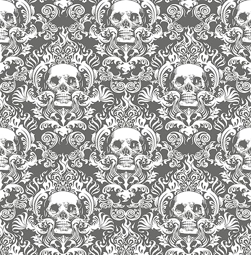 NuWallpaper Papel tapiz autoadhesivo gris Fieri