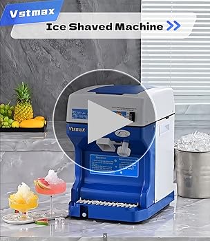 Amazon.com: Vtsmax Electric Shaved Ice Machine, 250W Ice