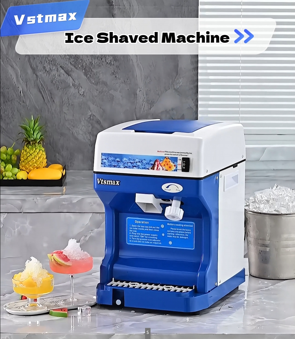 Vtsmax VT-169 業務用 かき氷機 250W ICE SHAVER Amazon.com: Vtsmax Electric Shaved Ice Machine, 250W Ice
