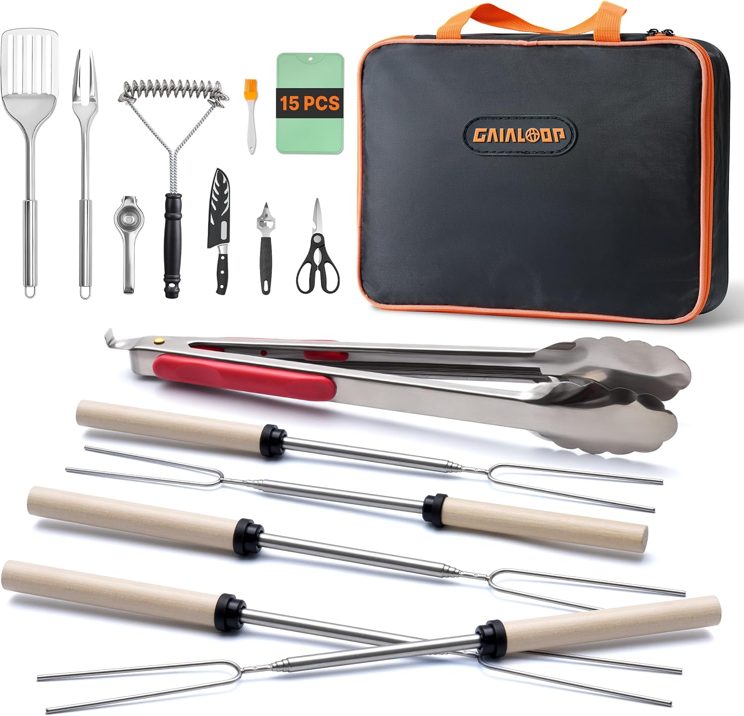 15PCS BBQ