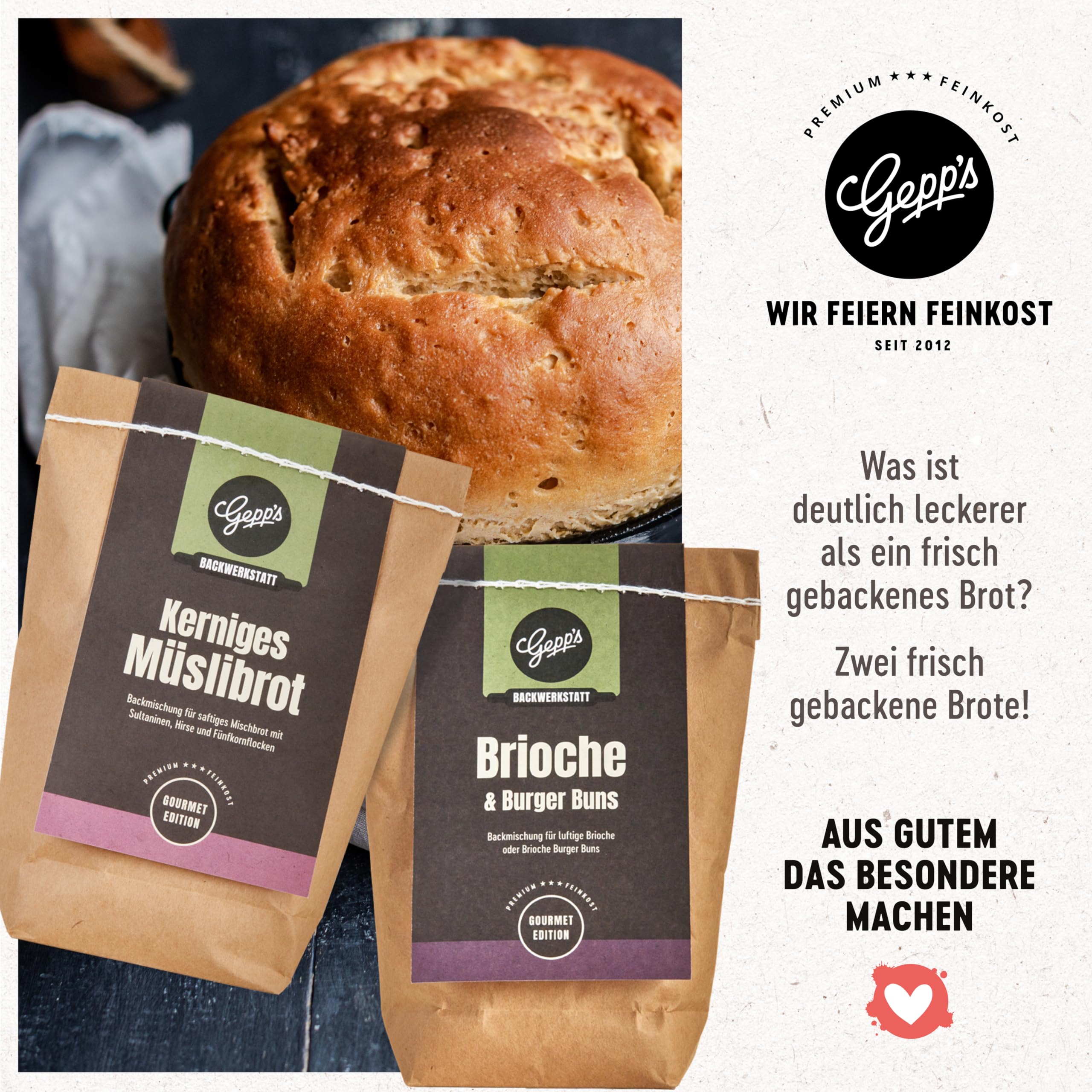 Gepp’s Feinkost Wundertüte I Sonntags-Brunch I Geschenkset