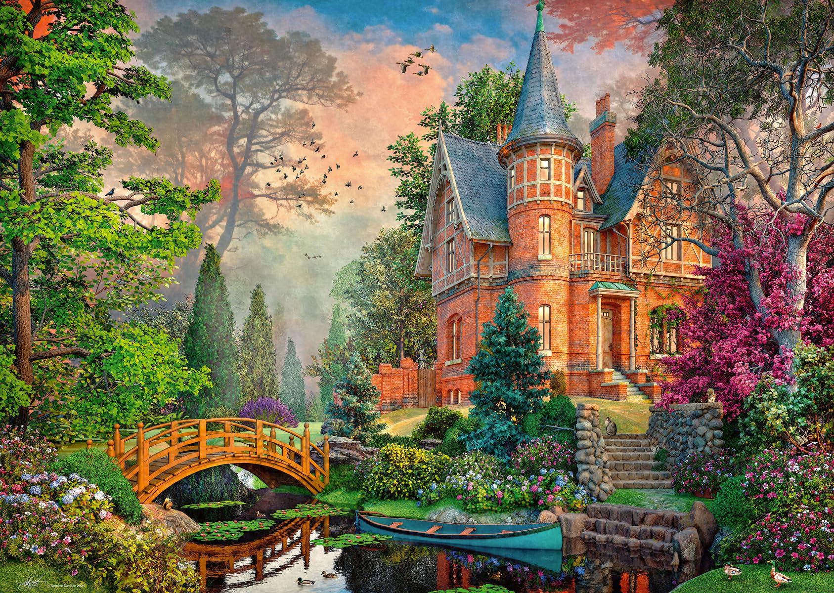 Ravensburger Terracotta Mansion 1000 Piece Puzzle for Adults - 2