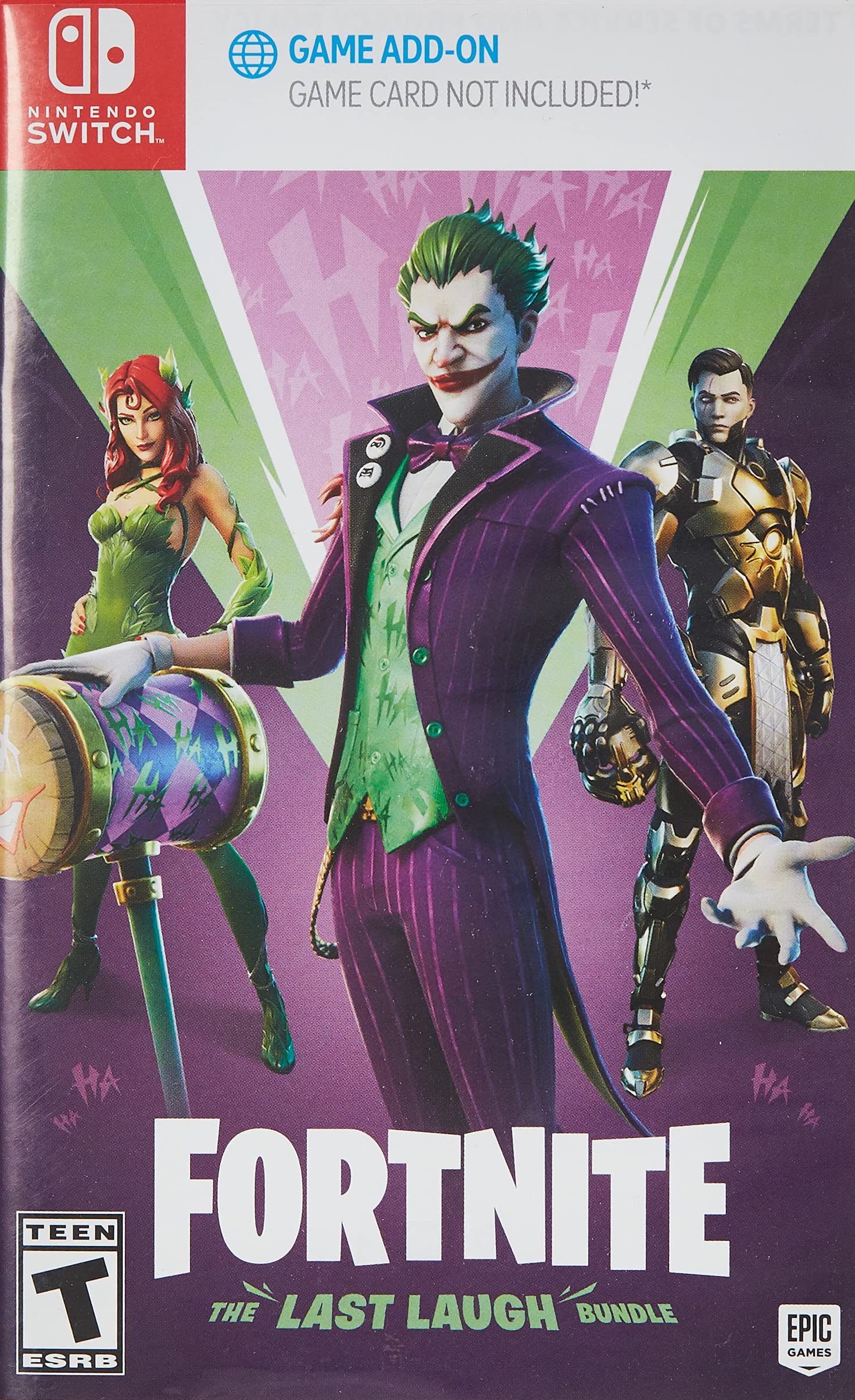 Fortnite The Last Laugh Bundle Nintendo Switch Code In Box Buy Online In Aruba At Desertcart