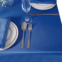 Vista 113 de Rectangle Tablecloth 90x132 inch Washable Polyester Fabric Table Cloth for Wedding Party Dining Banquet Decoration（90x132, Turquoise）