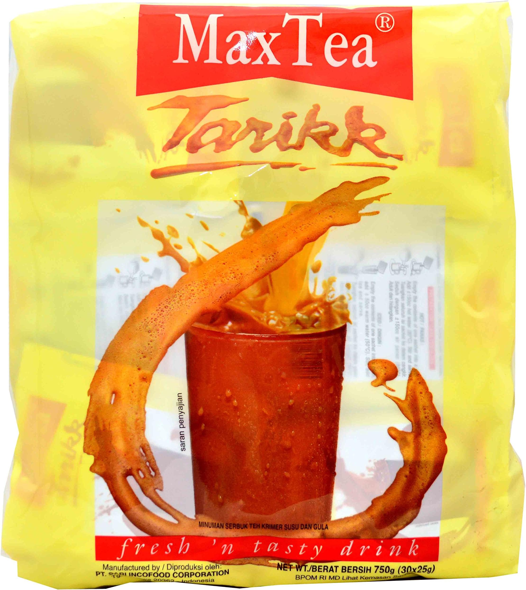 Max Tea Teh Tarikk 30-ct, 750 Gram