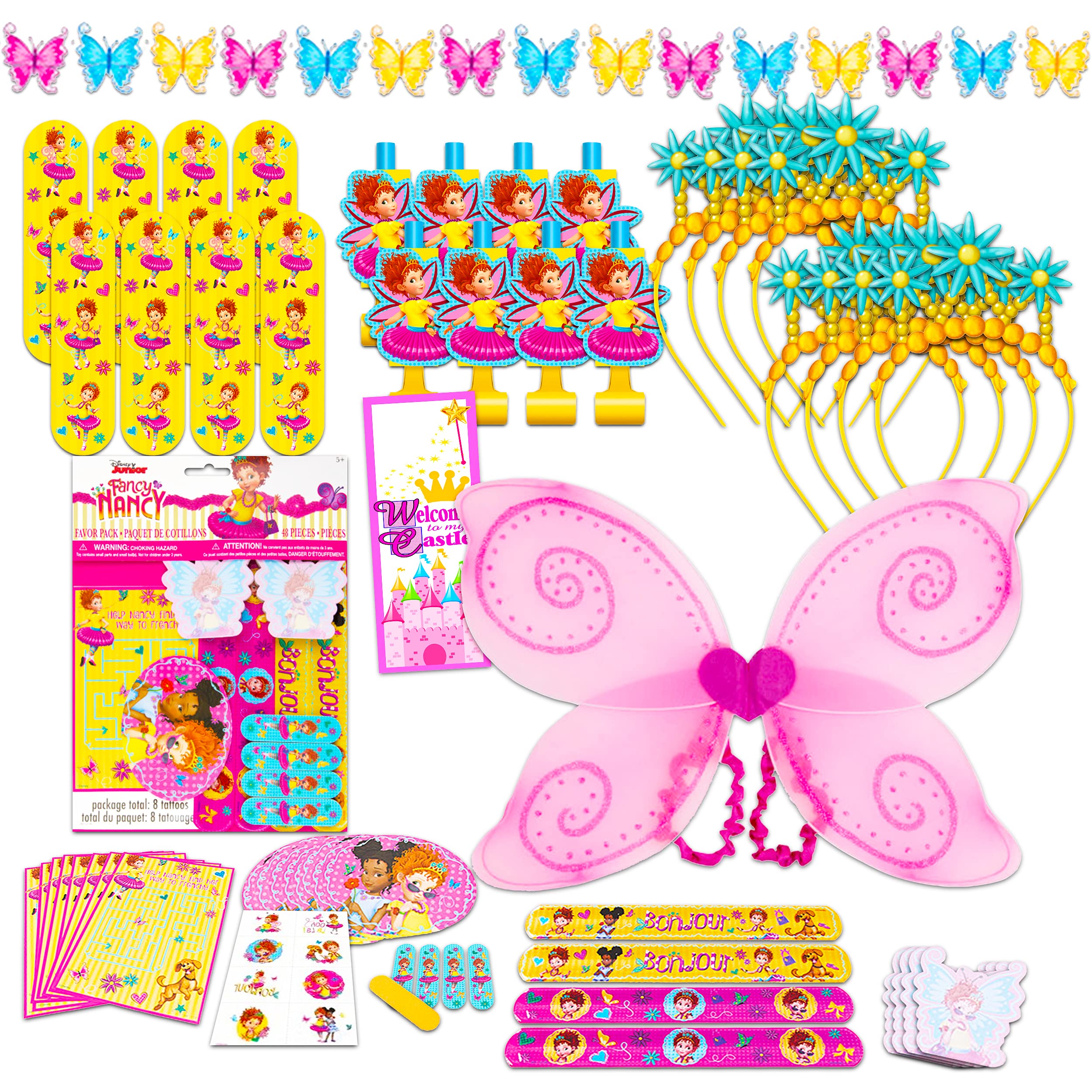 Buy Fancy Nancy Party Favors Ultimate Bundle Set for 8 Guests