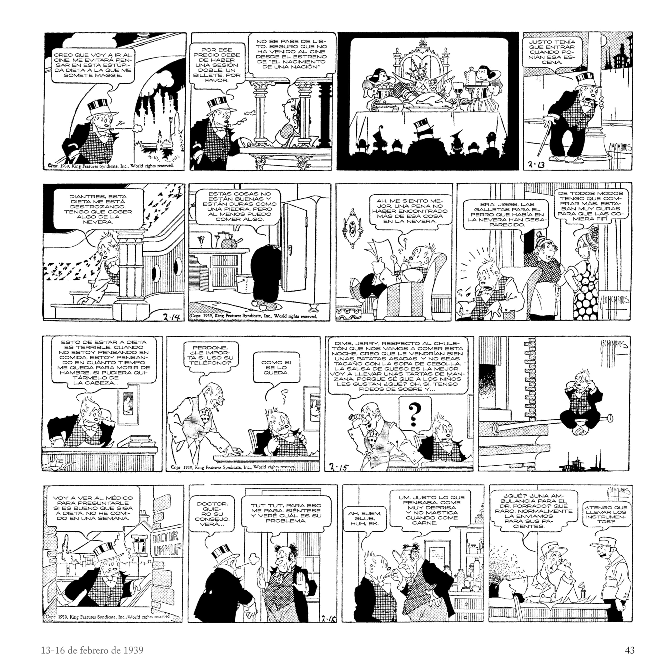 BRINGING UP FATHER (1939-1940) (COMICS Y NOVELAS GRAFICAS)