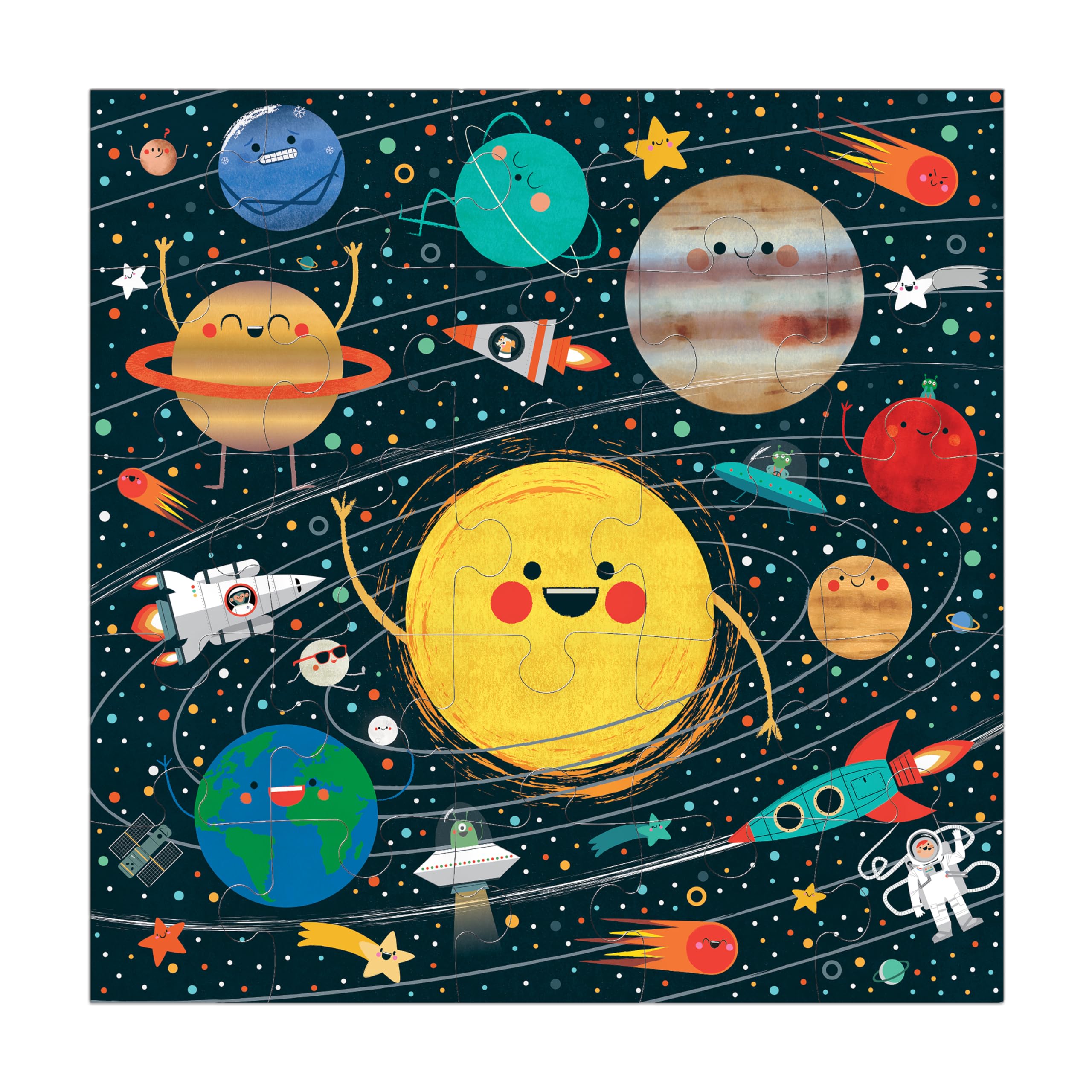 Amazon.com: Mudpuppy Solar System - Jumbo 25 Piece Jigsaw Floor