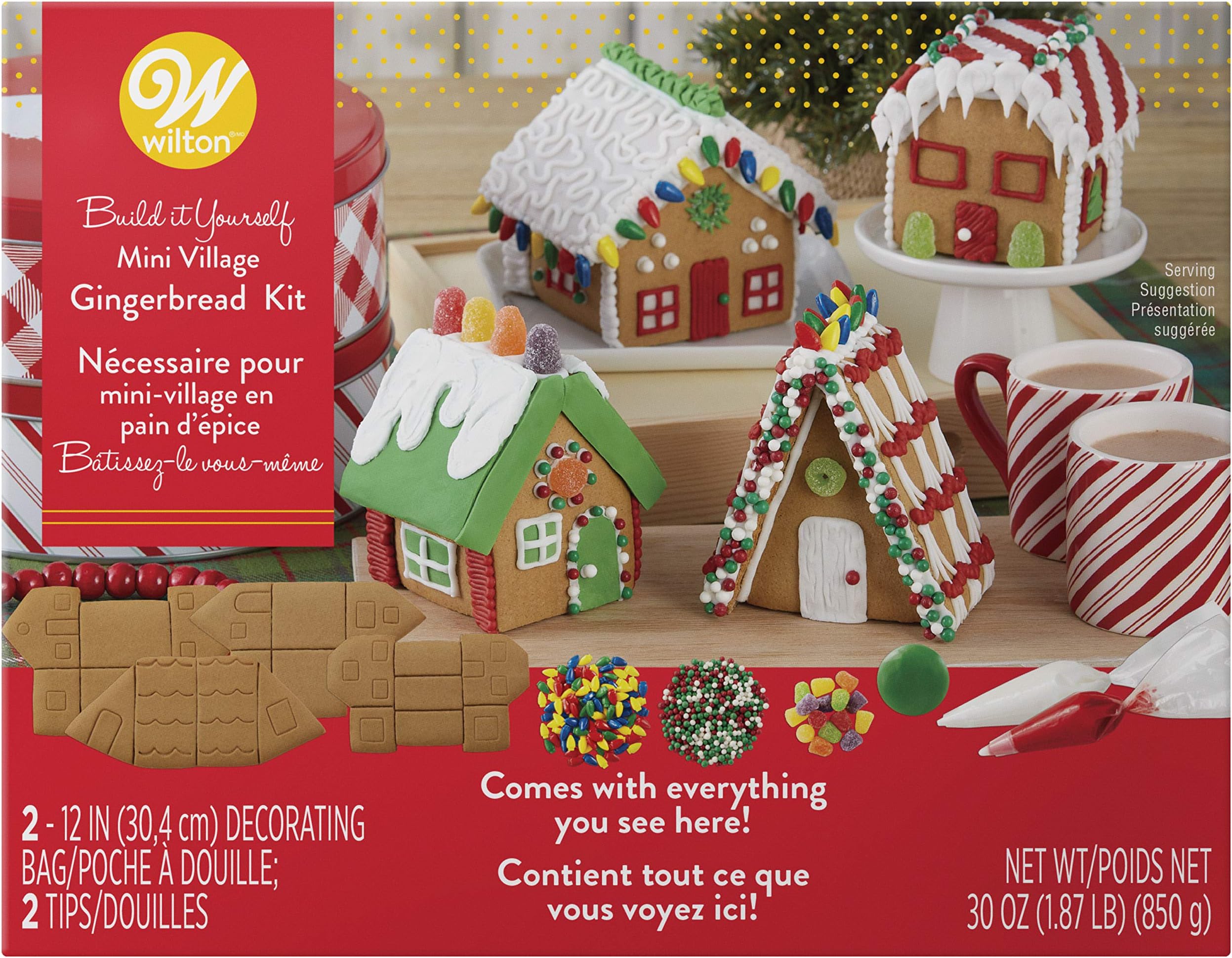 Wilton Build it Yourself Gingerbread Decorating Kit Not Applicable 2104-6831