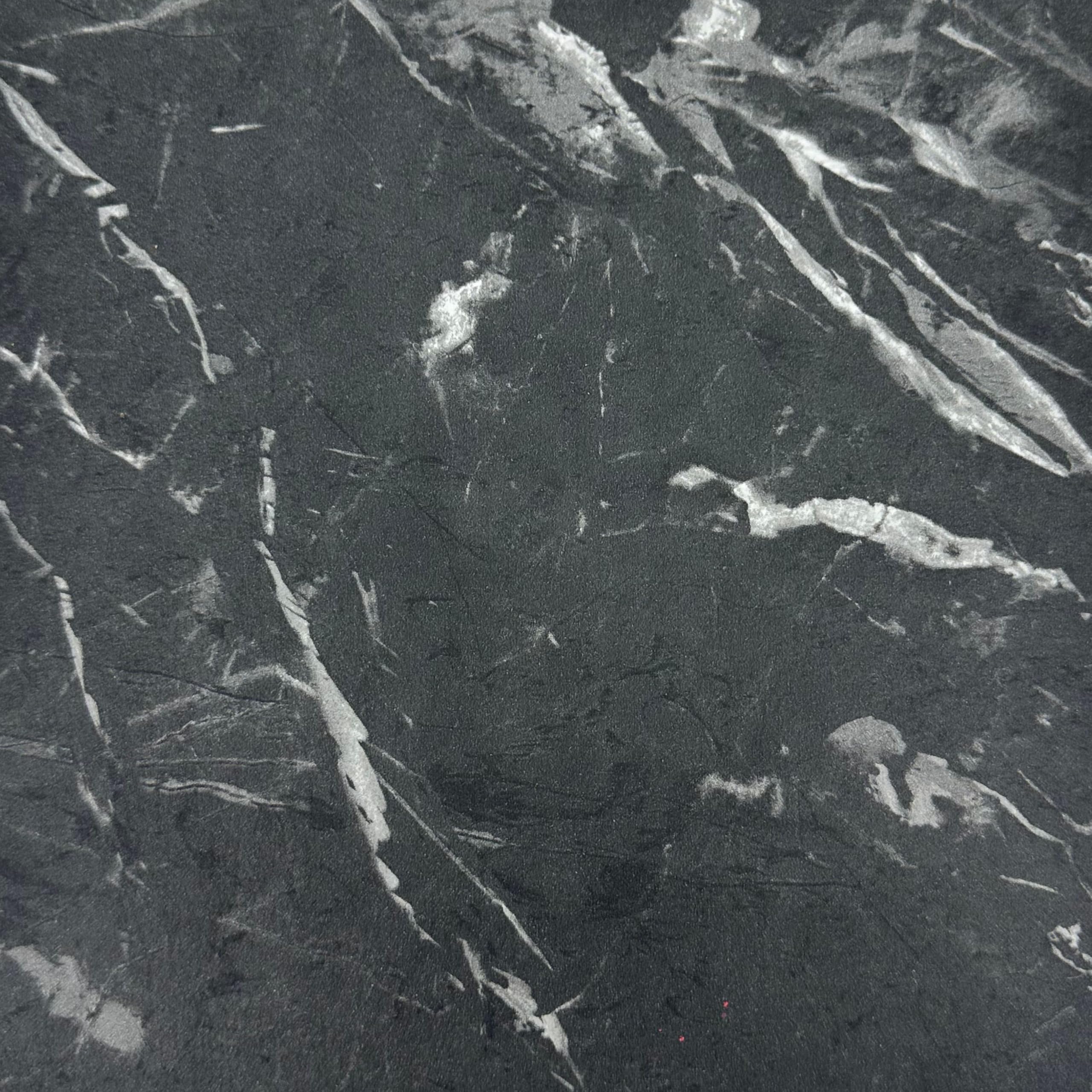 Gruppo Maruccia - Piano Tavolo HPL Resistente - Impermeabile e Antigraffio per Interni ed Esterni - Ideale per Ristoranti, Bar e Casa (Marmo Nero, Quadrato 70x70)