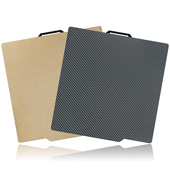 Tinytrees Build Plate for Bambu Lab P1S P2S A1 X1C X1 X1E P1P Smooth PEI H1H Carbon PET PEO PEY Sheet Bed Plate P1S Build Plate for 3D Printing Hobbyist, 257 X 257mm