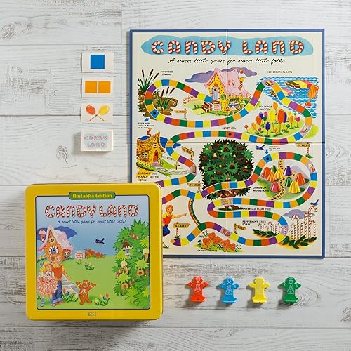 Miniatura 2 de WS Game Company Candy Land Nostalgia Edition en lata coleccionable