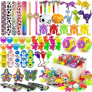 XIPEGPA 65PCS Party Favors Toy Assortment for Classroom Rewards Bulk Toys Birthday Party Toys Goodie Bag Filler Treasure Box Gifts for Boys and Girls