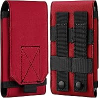 Vista 12 de IronSeals Funda táctica Molle para teléfono, bolsa universal para cinturón para iPhone 17 Pro Max/17 Pro/17/16 Pro Max/15 Pro Max/14 Pro Max/13/12