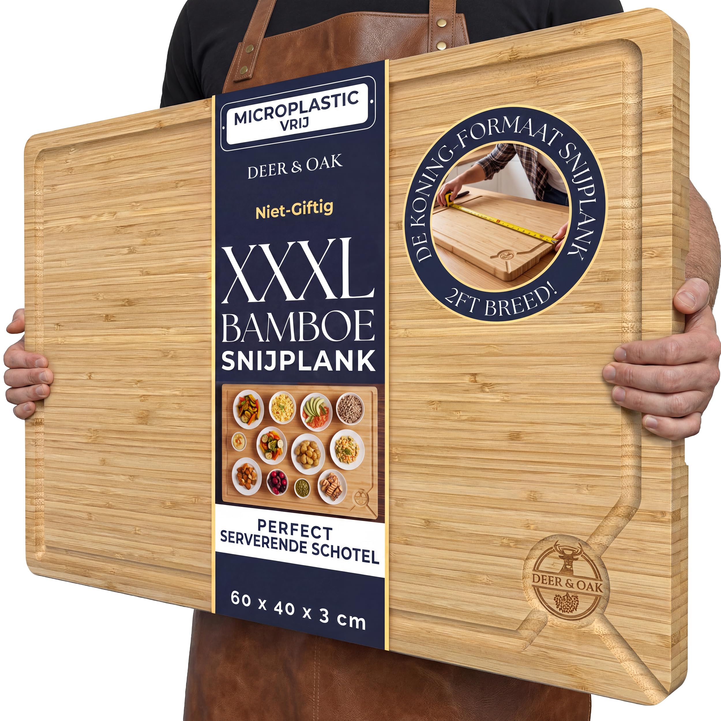Grote Bamboes Snijplank