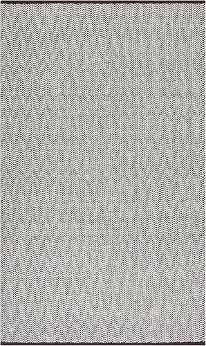 Miniatura 2 de SAFAVIEH Vermont Collection - Alfombra de área de 5 x 8 pies, marrón y marfil, hecha a mano, lana texturizada rústica, ideal para zonas de alto