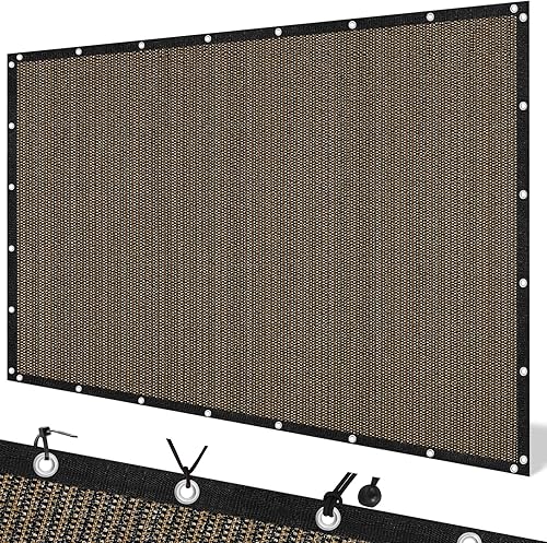 Artpuch - Cubierta de sombra para pérgola de 12 x 16 pies, para exteriores, con ojales, para patio, cochera, patio trasero