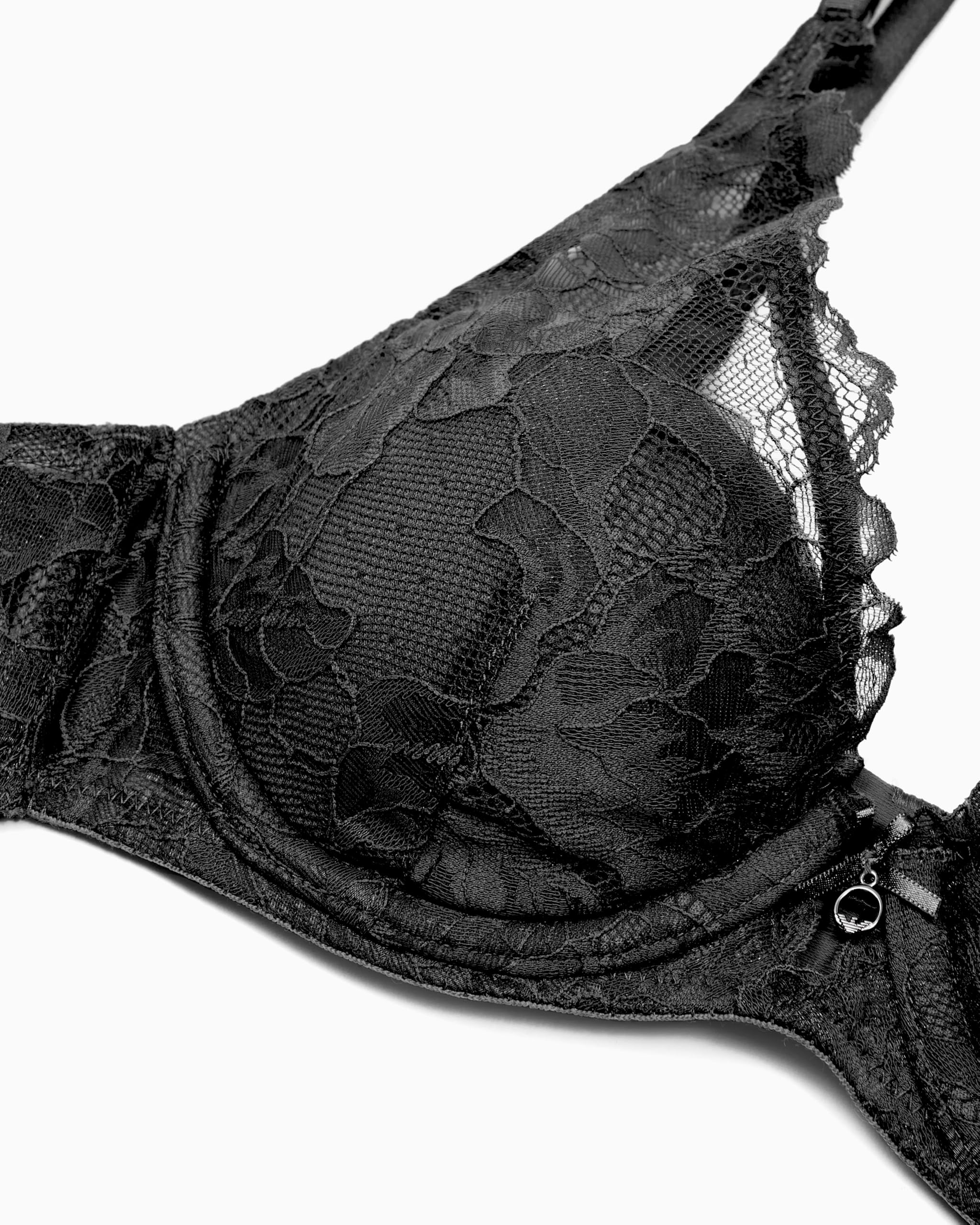 Emporio Armani Padded Balconette Bra Reggiseno Imbottito Donna