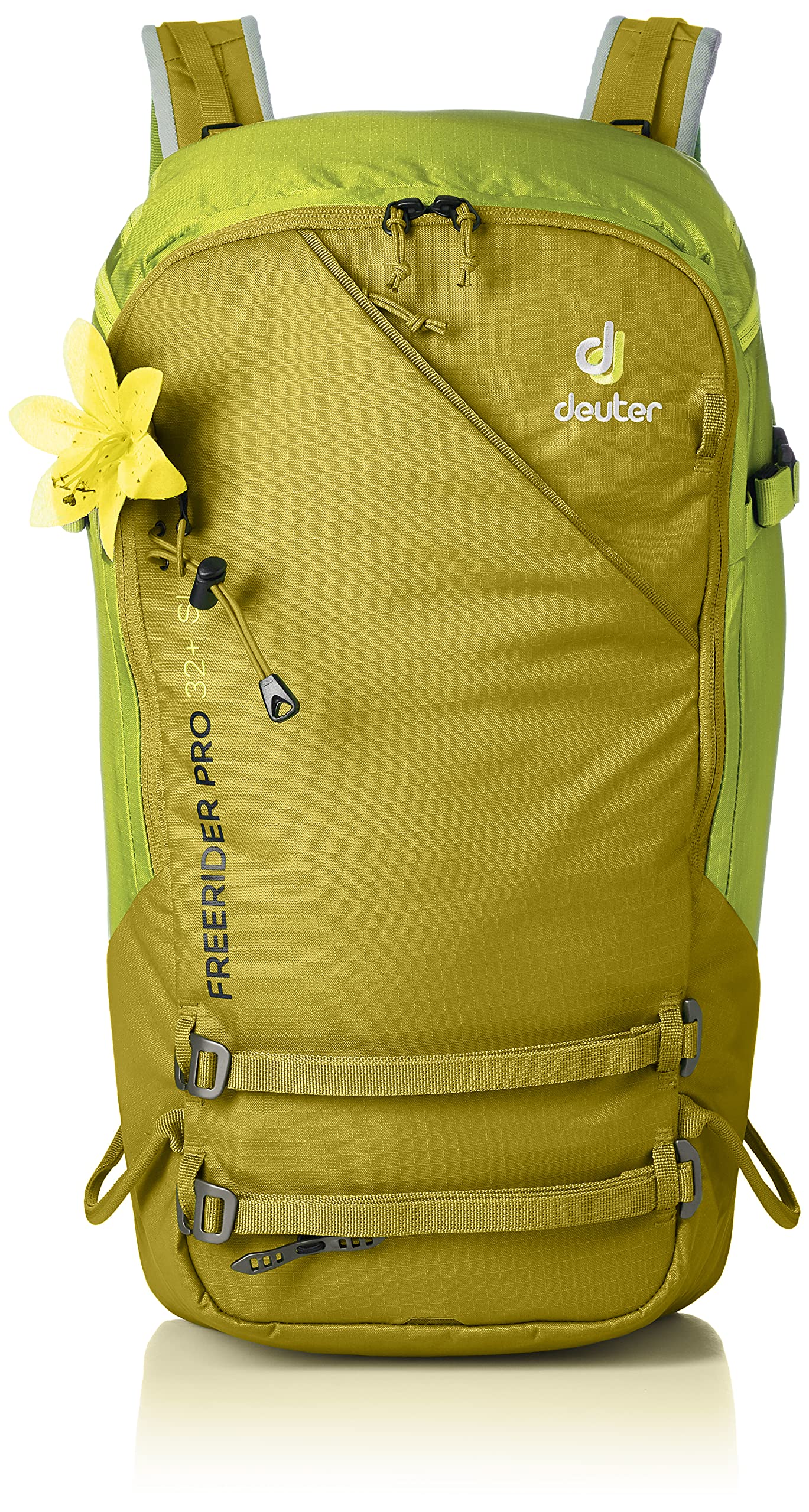 Amazon.com: Deuter Freerider Pro 32+ SL Backpack for Skiing and  Snowboarding - Women's Fit - Moss-Citrus : Sports & Outdoors