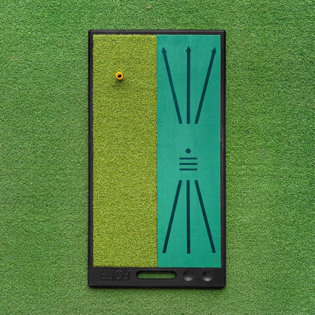 FORB Tappeto Allenamento Swing Golf - Con Launch Pad | Per Golfisti