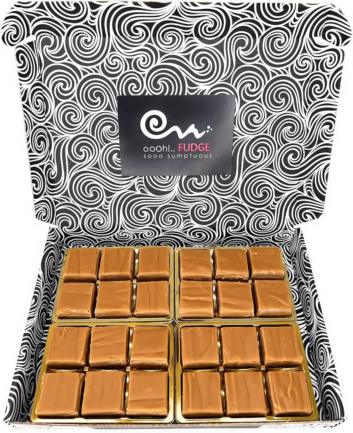 Oooh!..FUDGE Luxury Traditional Clotted Cream Fudge Box Handmade