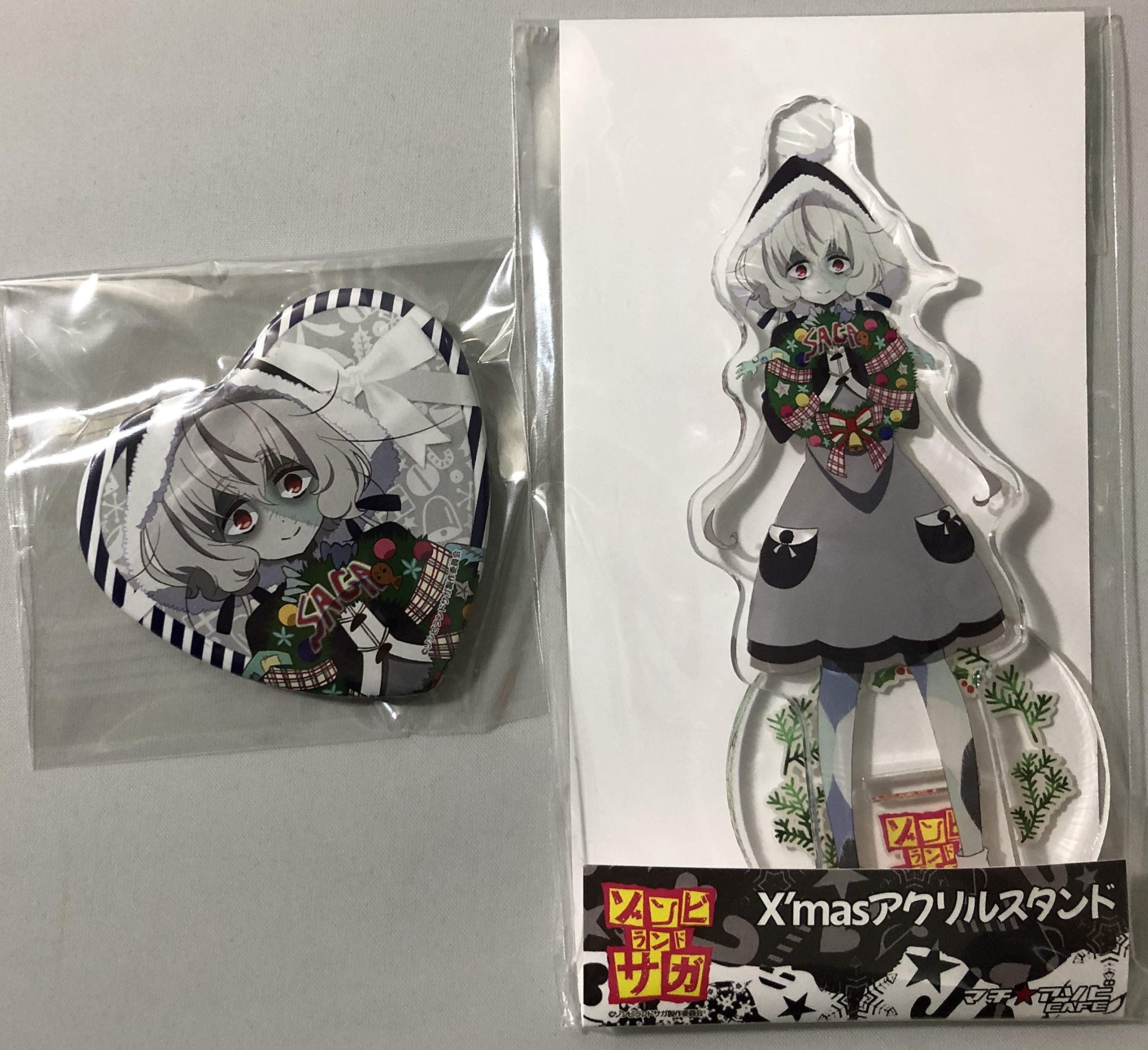 Amazon.co.jp: 『ゾンビランドサガ』 アクリルスタンド & ハート形缶