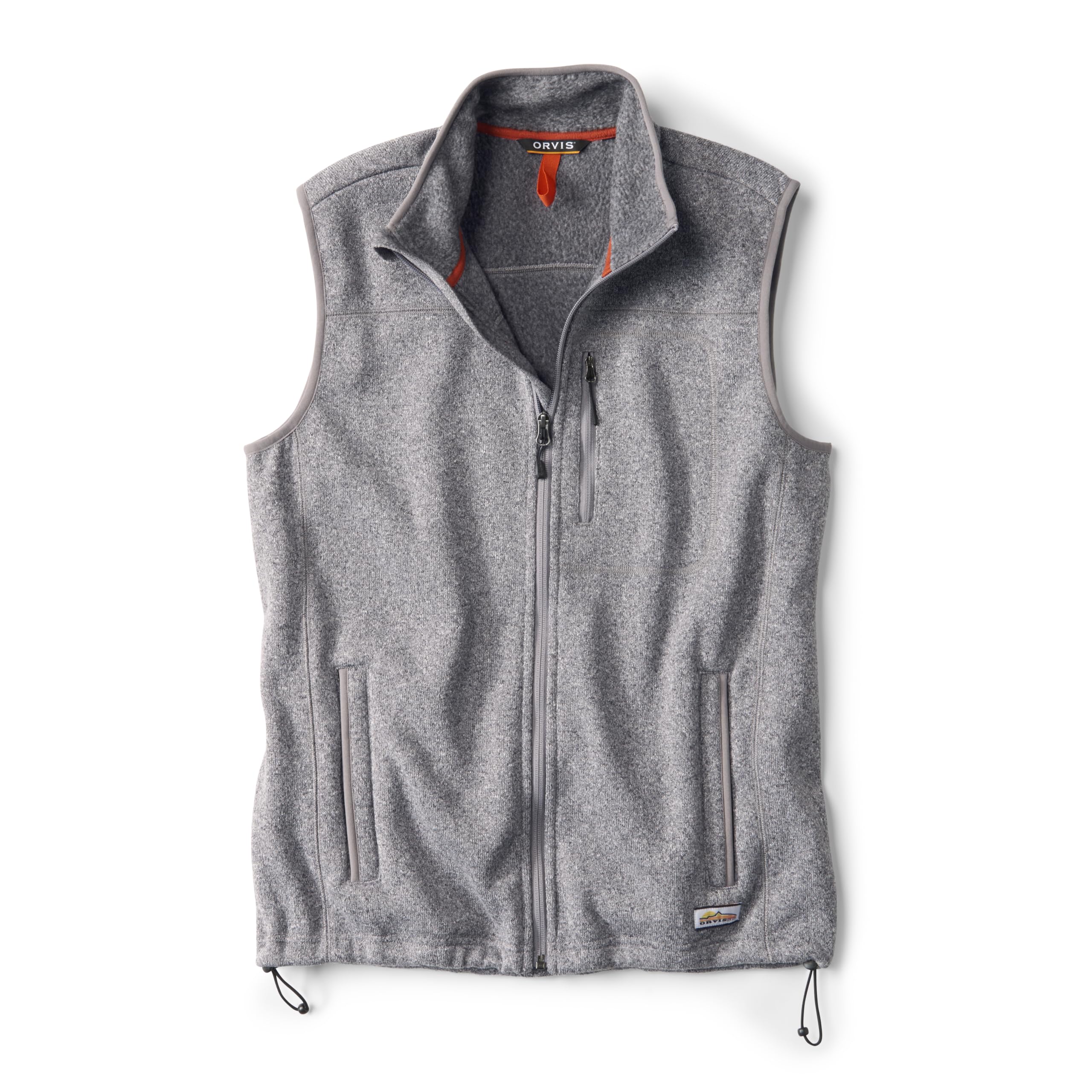 Orvis Recycled Fleece Sweater Vest for Men - Warm and Comfortable Men's Fleece Vest Made with Brushed Anti-Pilling Fiber