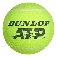DUNLOP 10288329 Palla Gigante Midi Atp 5 Pollici, Giallo