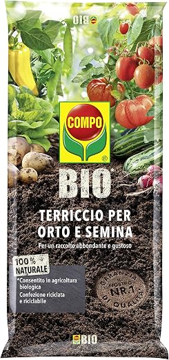 COMPO BIO Terriccio per Orto e Semina, sacco 50 l