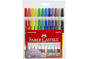 CRAYOLA Pip-Squeaks Markers, 20 Washable Markers, 7 ounces