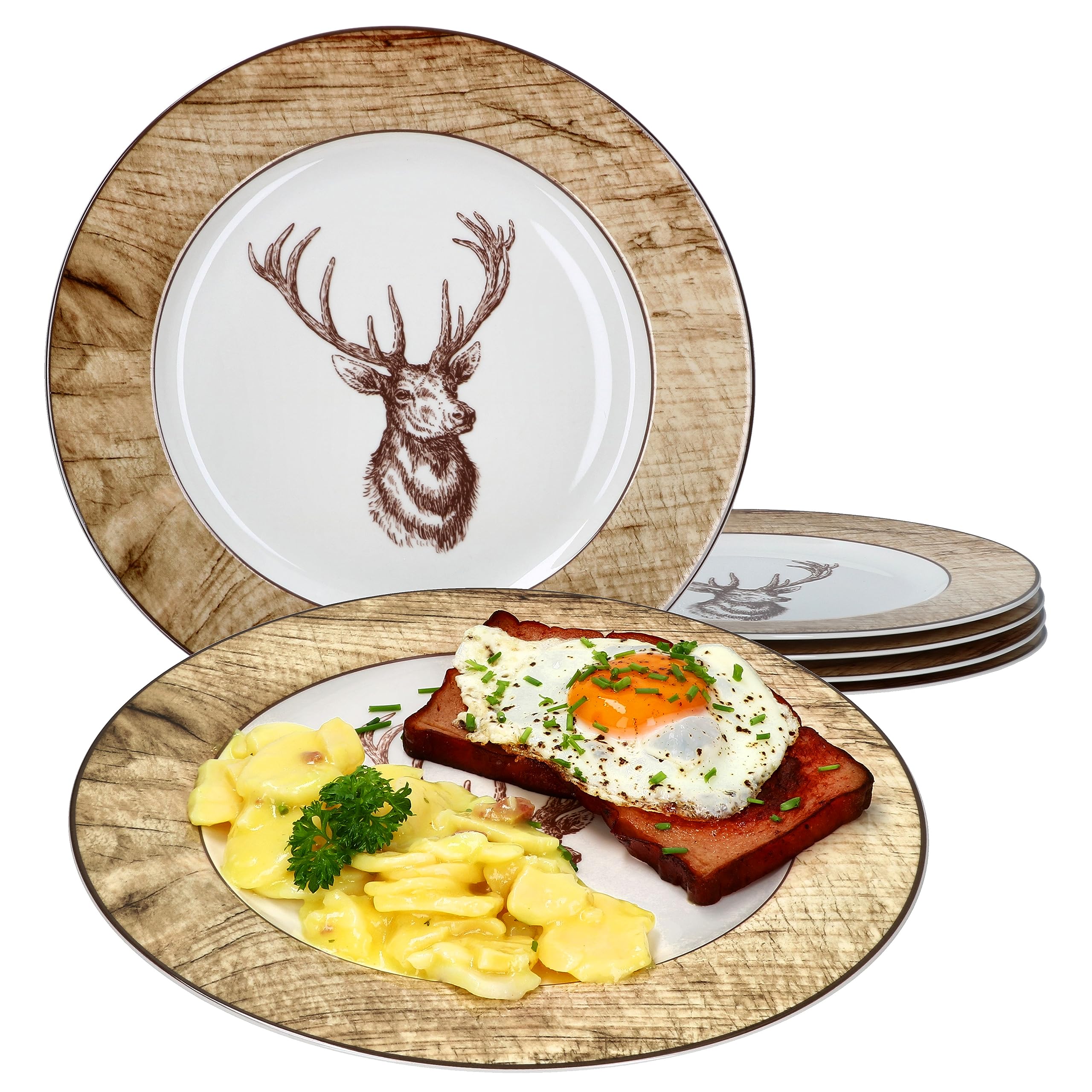 Ritzenhoff & Breker Laredo Teller Frühstücksteller Speiseteller Creme 20.5 Cm