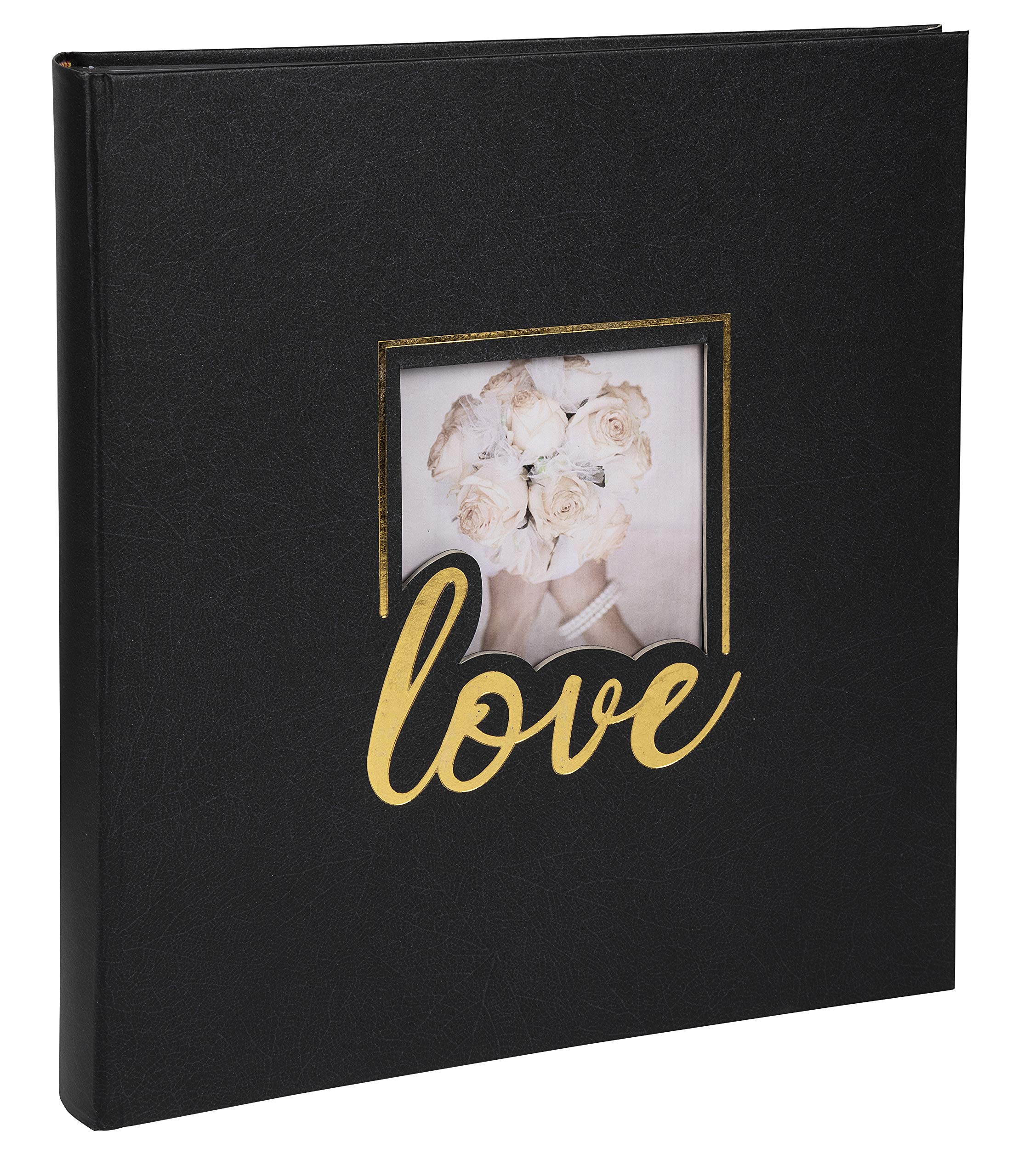 EXACOMPTA 16506E - Álbum de Fotos (60 páginas, 29 x 32 cm), Color Negro