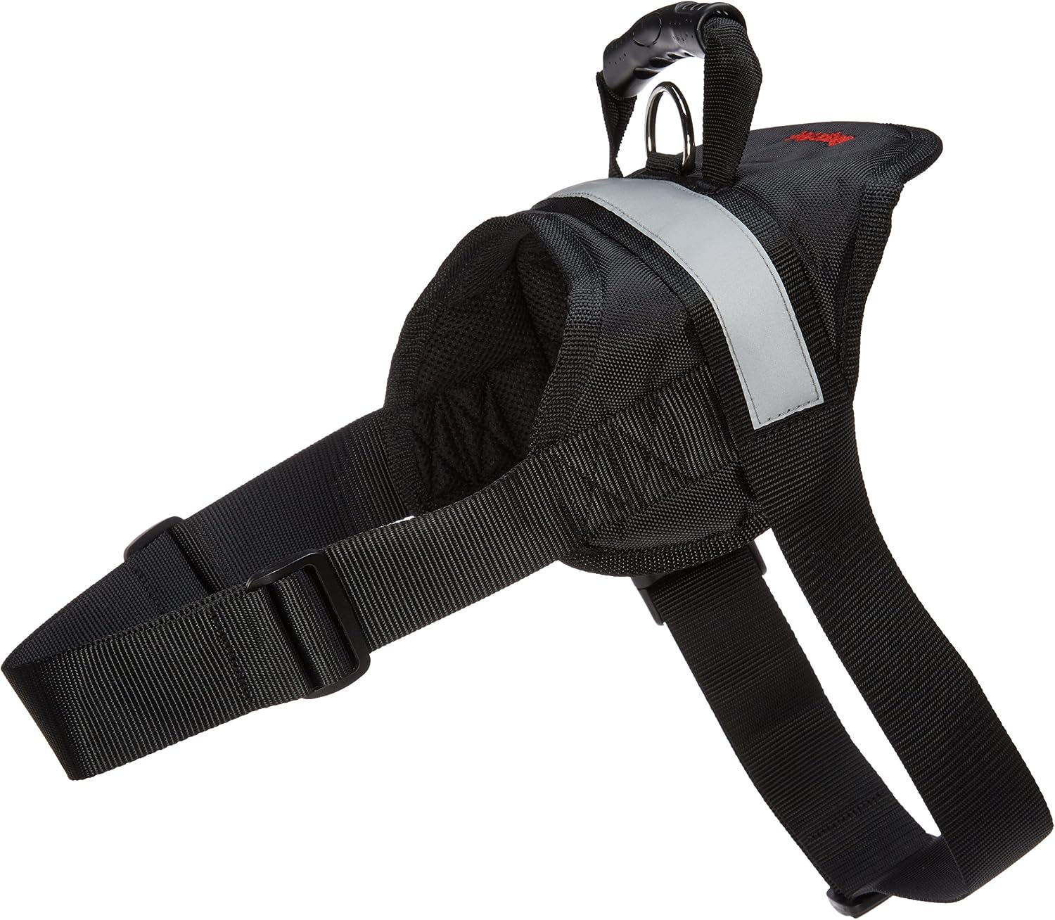 Geega Pet Dog Harness, Soft No Pull Pet Harness Vest Reflective Strip Padded Dog Body Harness (L)