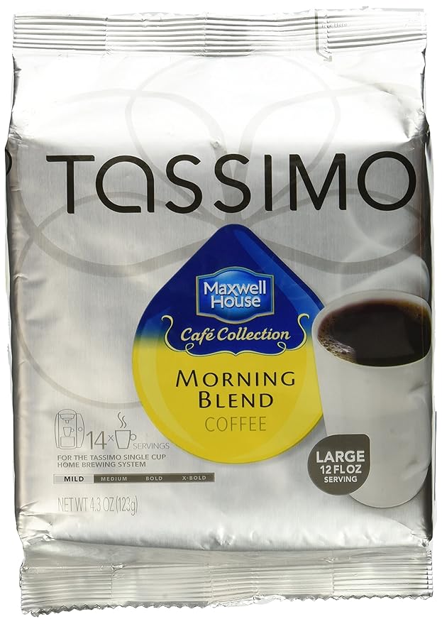 Tassimo Cafe Collection Morning Blend, TDiscs, 14 ct