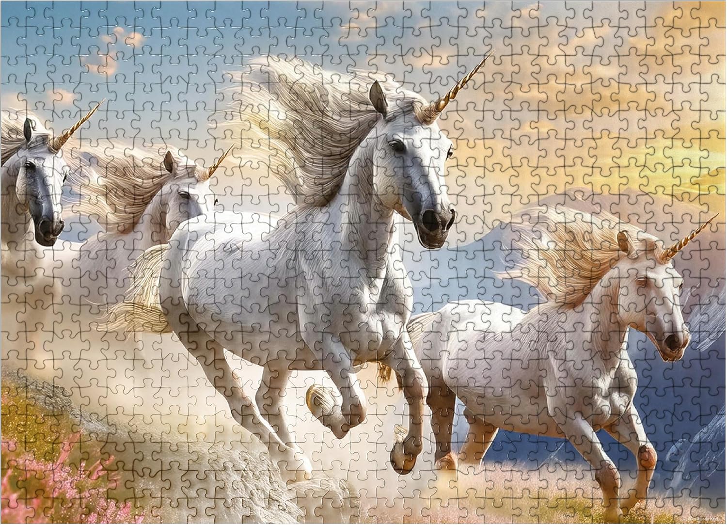 MyPuzzle Castle with A View - Premium 500 Piece Jigsaw Puzzle for Adults