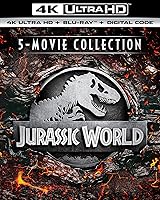 Vista 5 de Jurassic World 5-Movie Collection 4K Ultra HD Blu-ray Digital 4K UHD