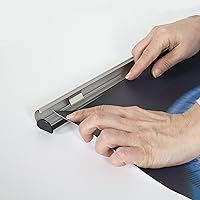 Vista 4 de Juego de póster de aluminio anodizado plateado (para póster de 72 pulgadas de ancho)