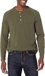 Amazon Essentials Hommes Regular-Fit manches longues Henley Shirt (Disponible en Gros & Plus grande)