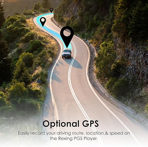 Miniatura 8 de RexingUSA Cámara de tablero de 1080p con tarjeta de 32 GB, grabadora FHD, ángulo de 170, visión nocturna, sensor G, modo de estacionamiento,