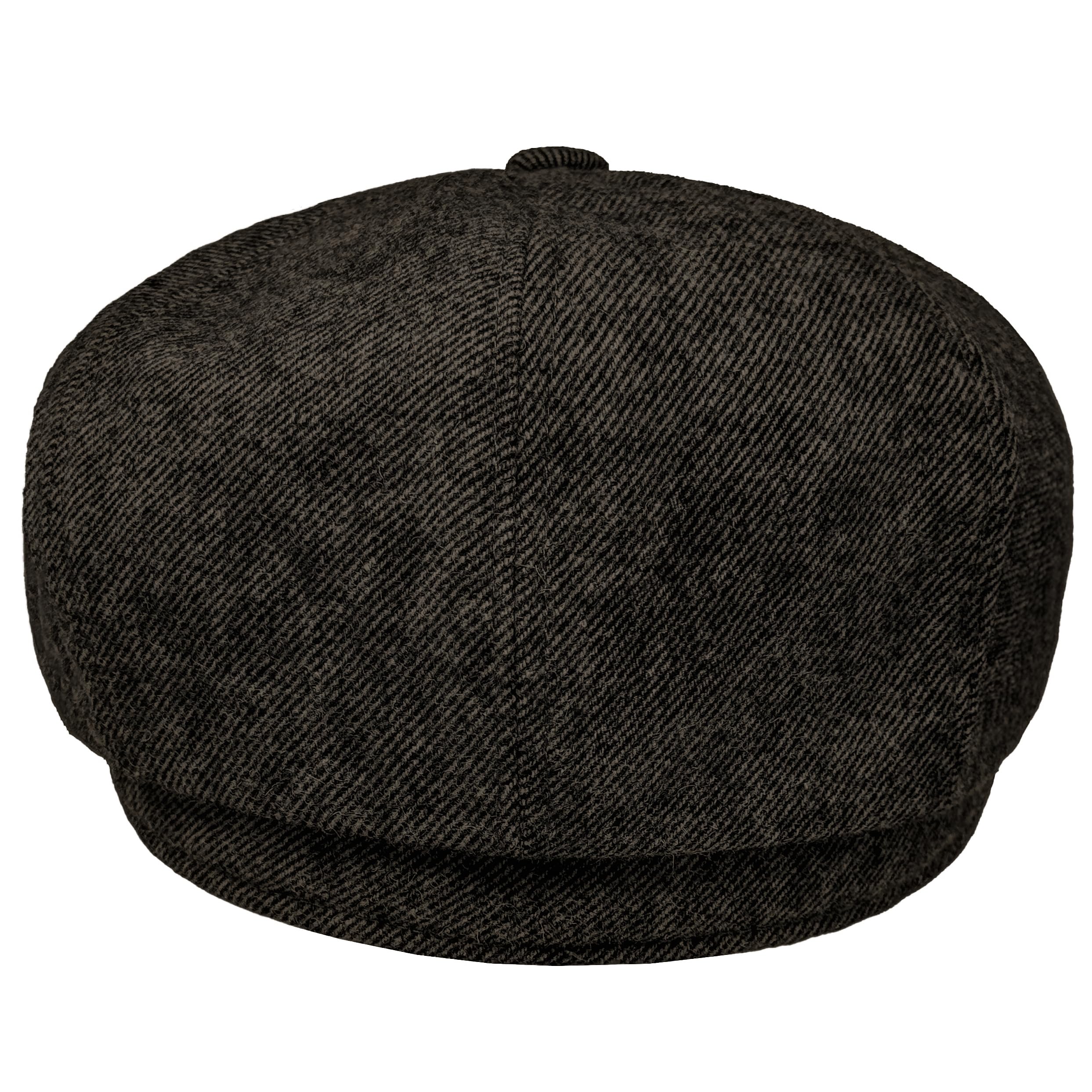Schiebermütze Herren Schirmmütze Herrenmütze Newsboy Flat Cap Mütze