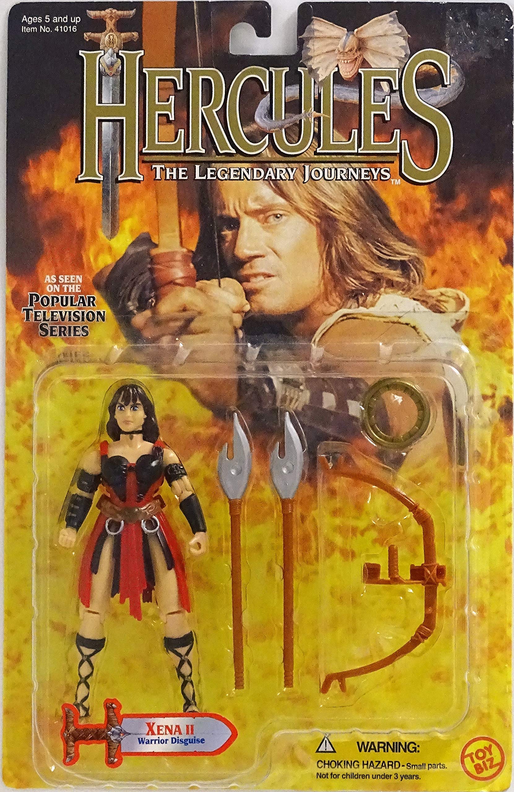 置物 Have You Seen Her Toy Biz Hercules The Legendary Journeys Xena II Warrior Disquise