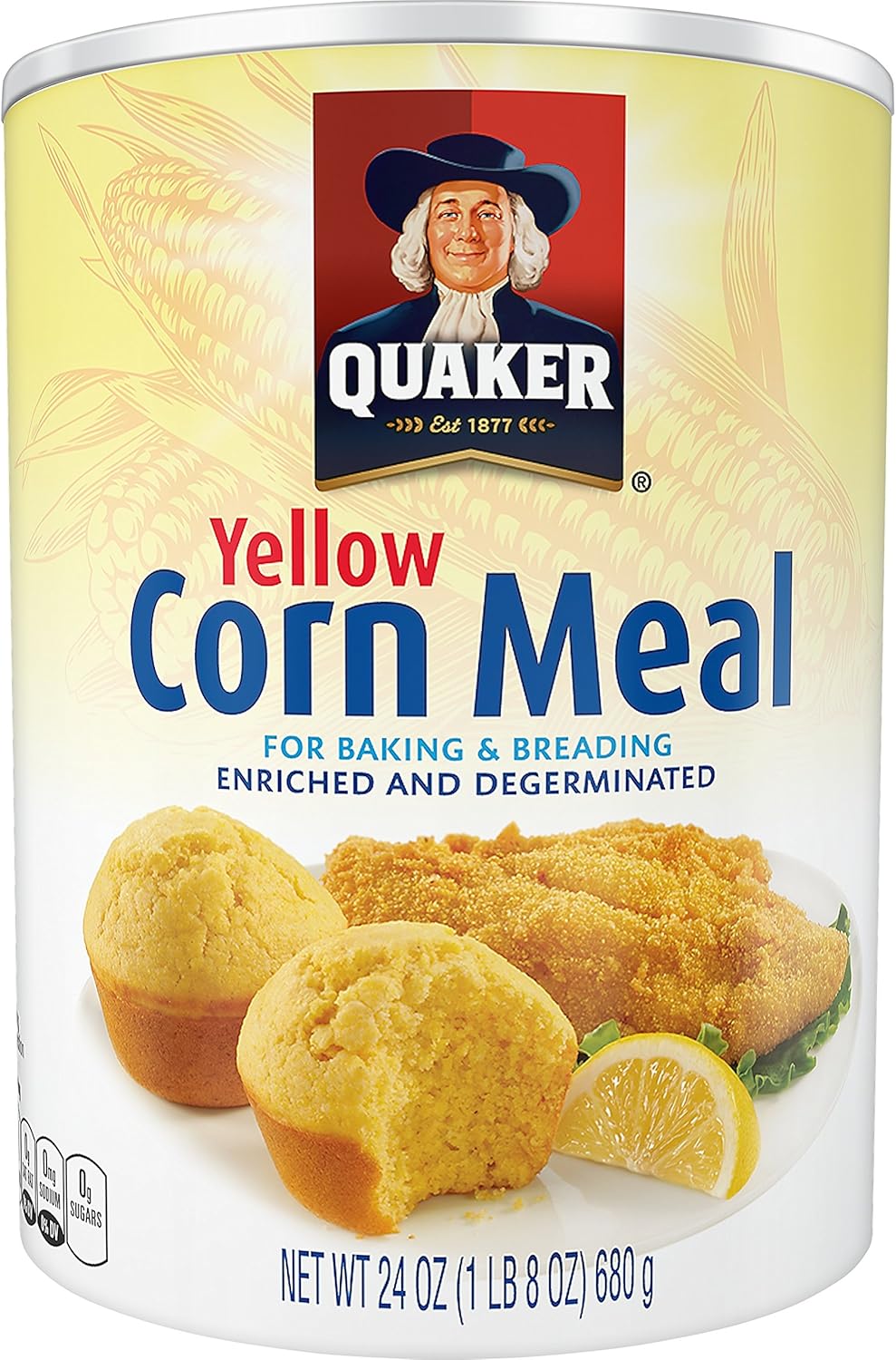 Quaker Corn Meal, Yellow, 24 Oz Amazon.ca Grocery & Gourmet Food
