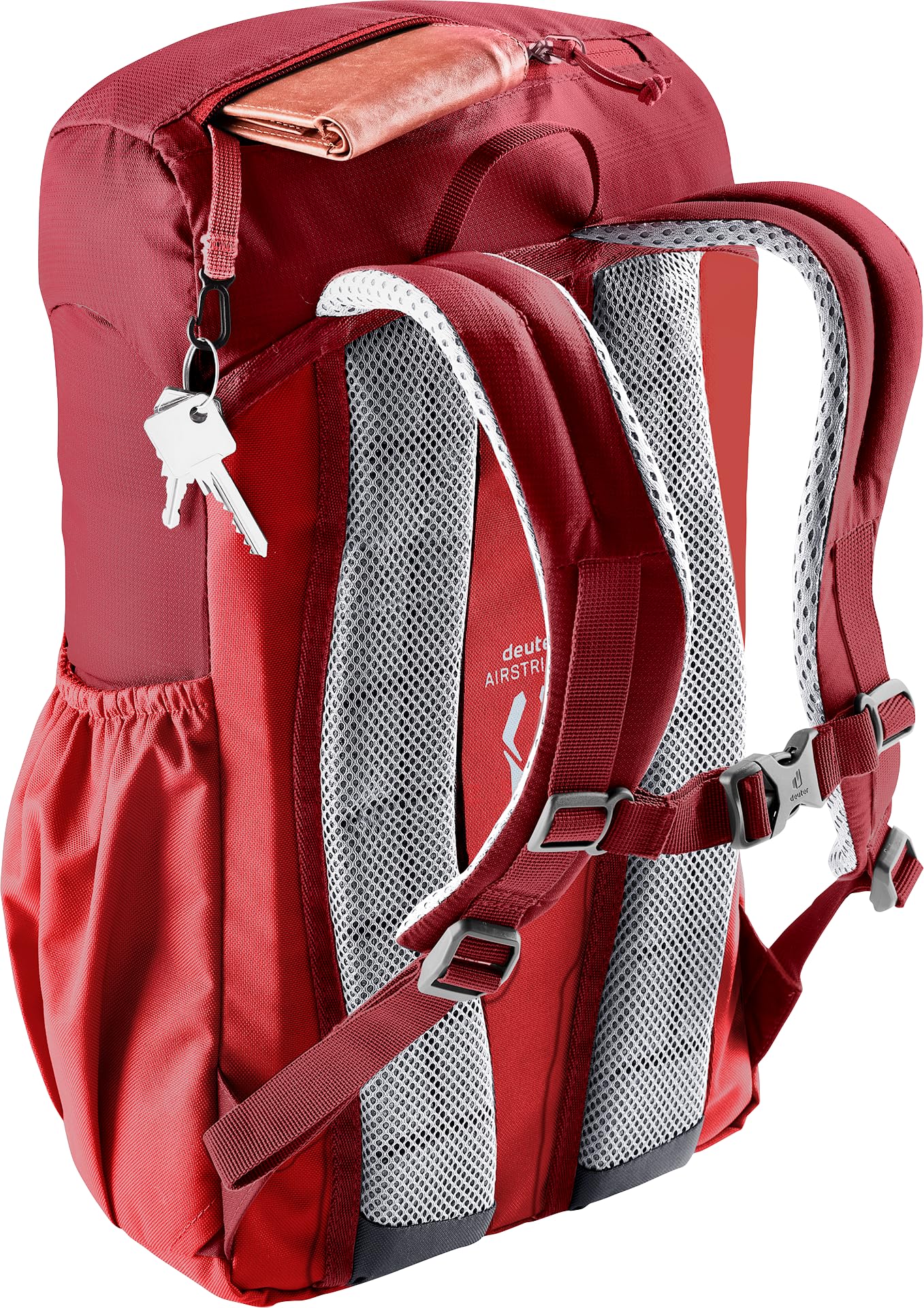 Deuter Junior Plecak dziecięcy unisex dla dzieci, Masala-wiśnia, 18 L, Minimalistyczny