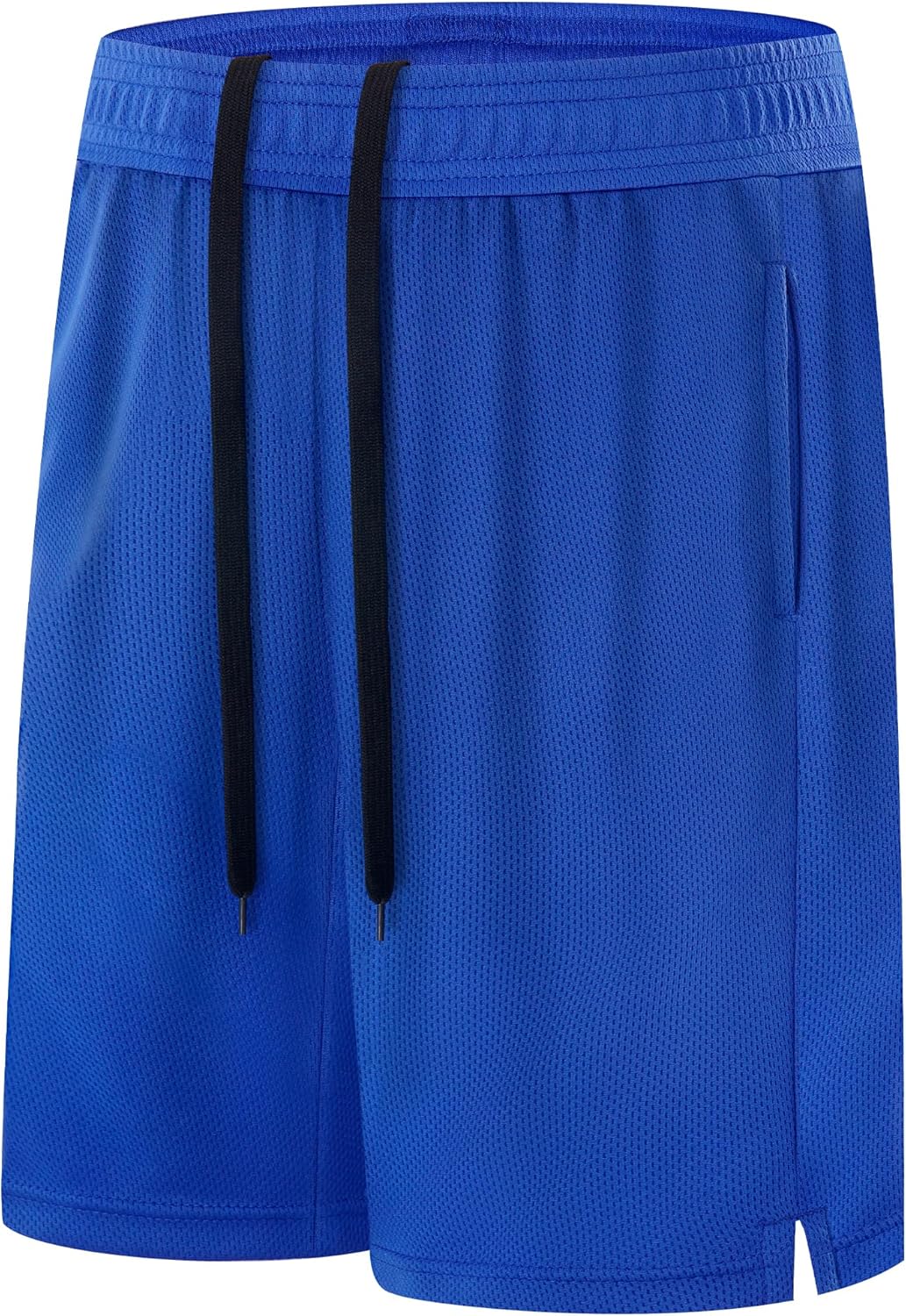 Runhit Boys Basketball Shorts Mesh Pockets Athletic Soccer Shorts for Youth Kids Running Gym PE Tennis Quick Dry Size 6–20