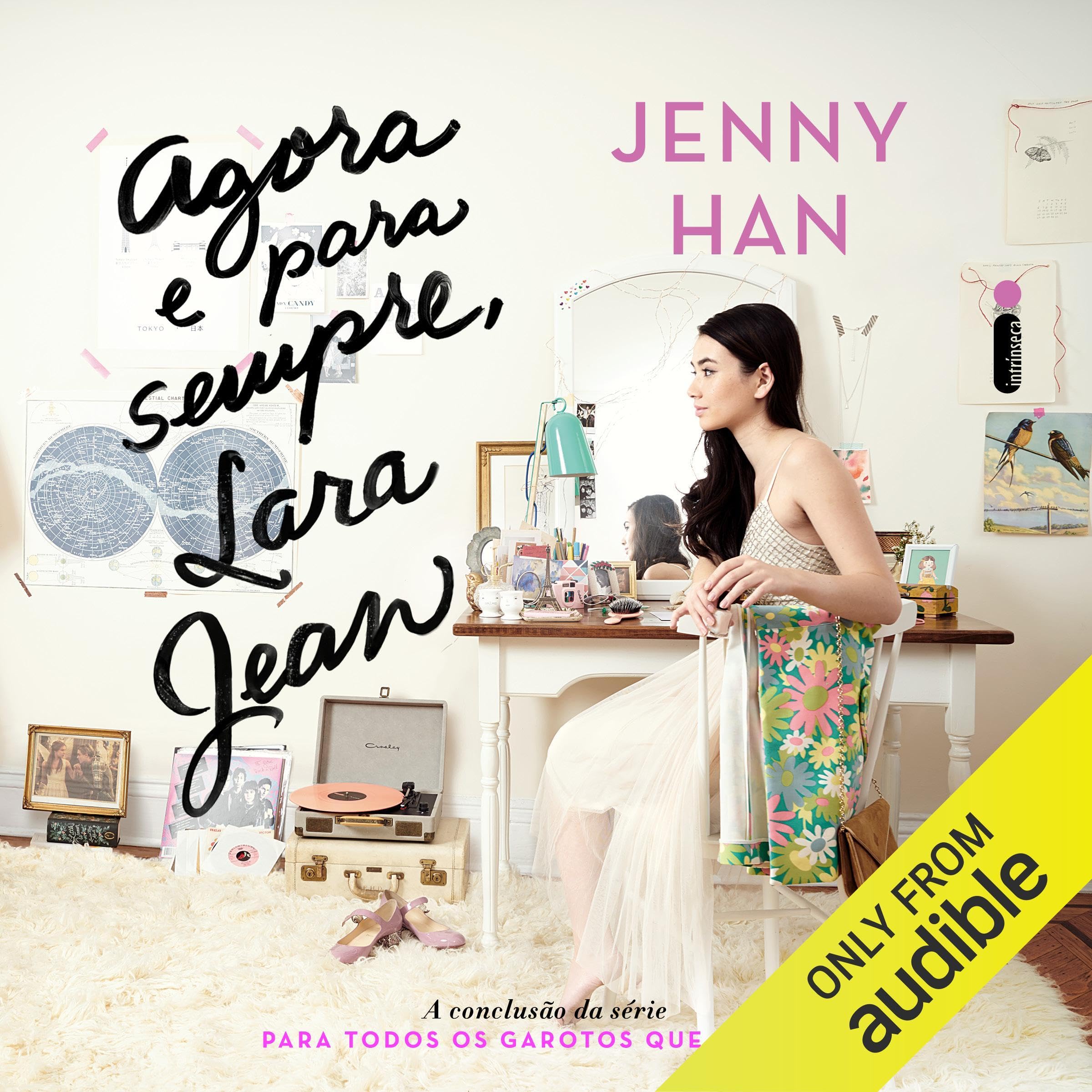 Cover art for Agora e para sempre, Lara Jean