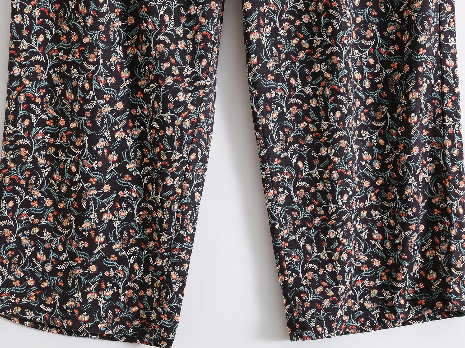 PNAEONG Women's Capri Pajama Pants Lounge Causal Bottoms Fun Print Sleep Pants - Image 3