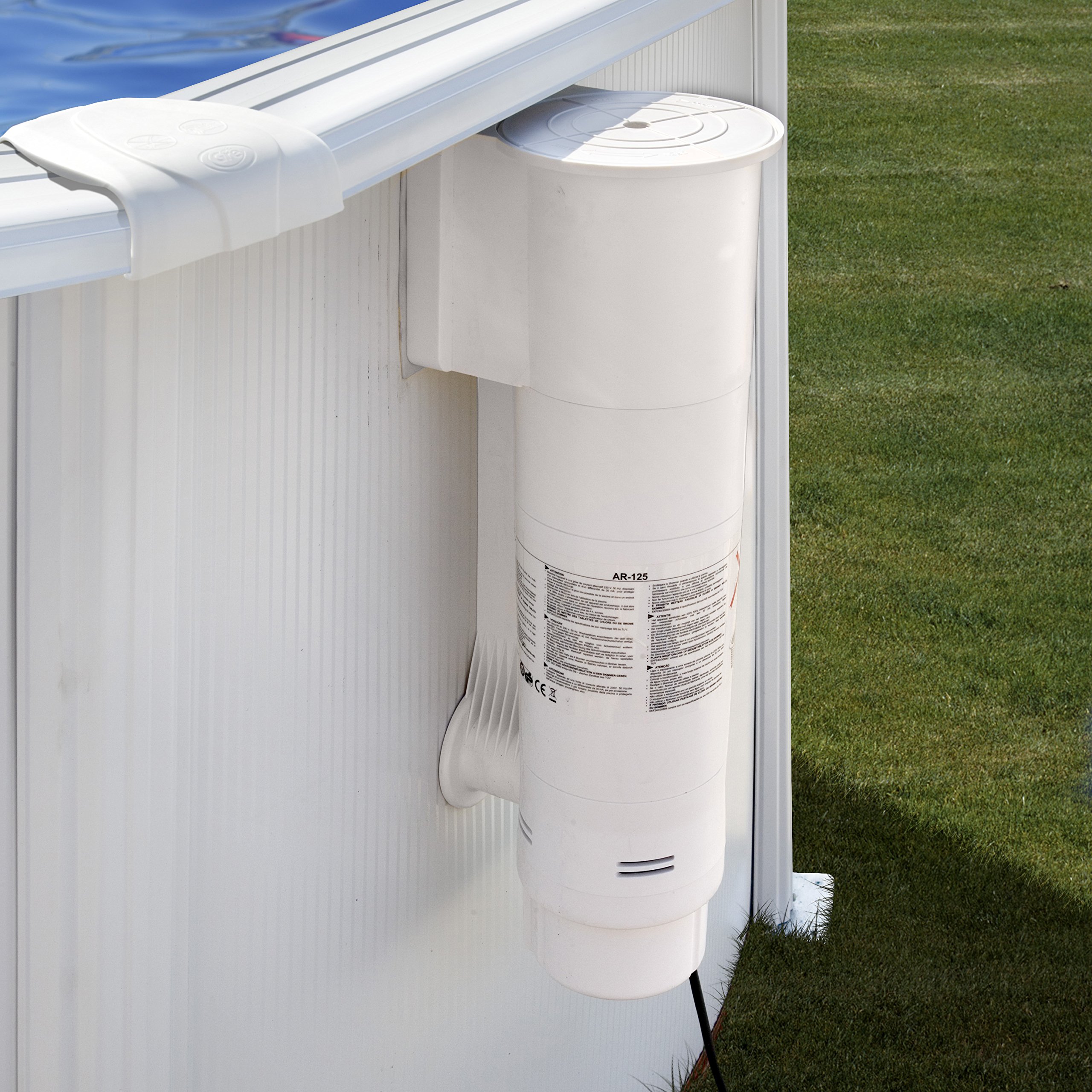 Gre AR125 wkład filtrujący do basenu, 70 W, 3,8 m³/h, kolor biały, 11,8 x 24,6 cm