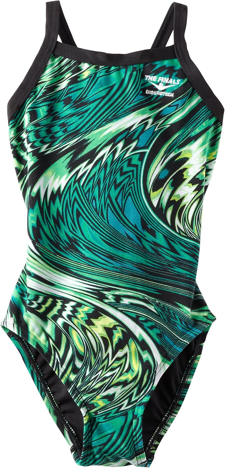 The Finals Women's Youth Airwhales Butterfly Back Swimsuit