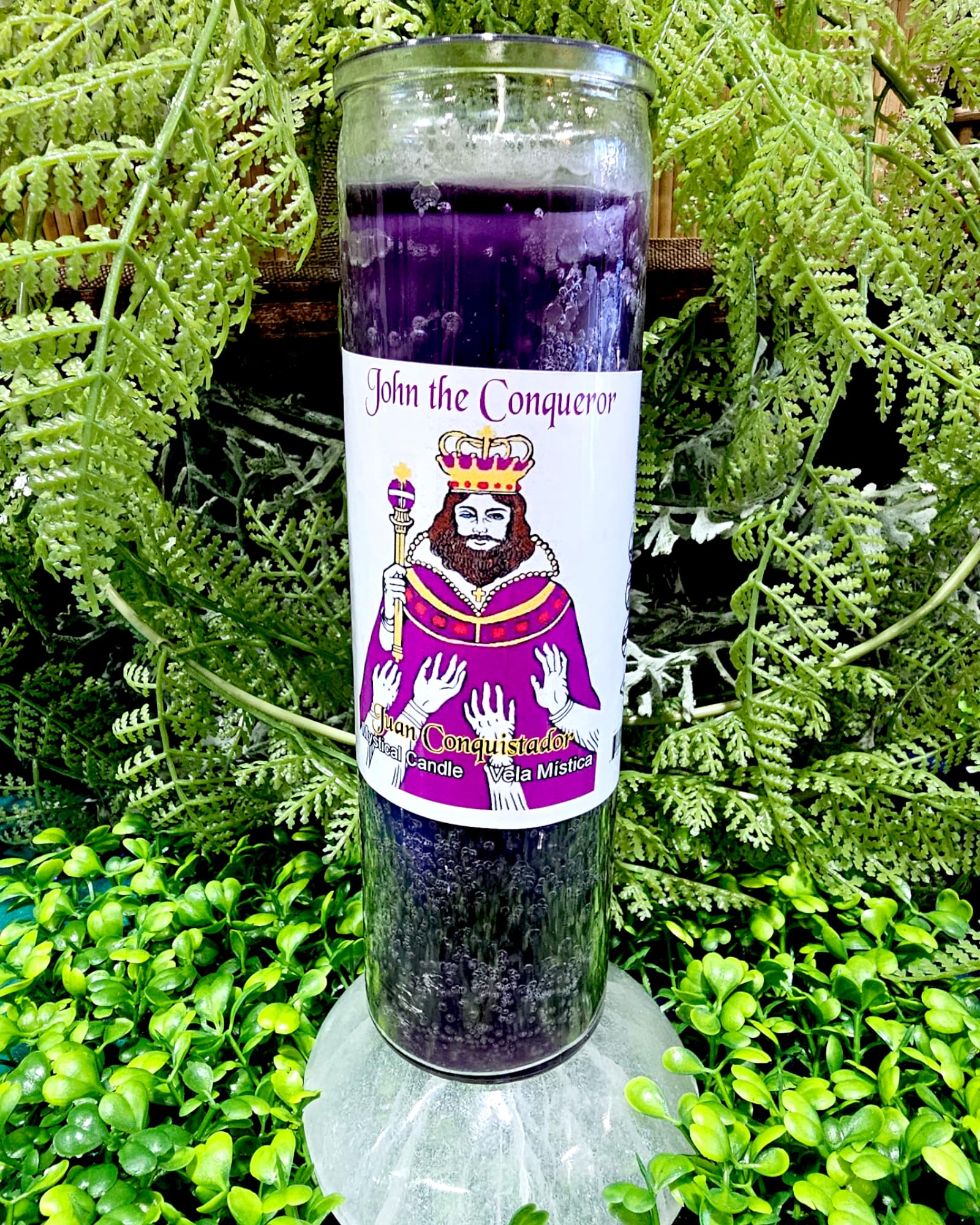 John The Conqueror Candle | Vela de Juan el Conquistador Spiritual Prayer Candle 7-Day Candle
